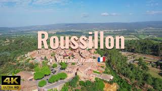 Roussillon - France (4K drone footage)