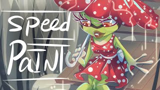 Agaric | Medibang Speedpaint | Original artwork (oc)