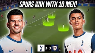 The GENIUS Way Spurs BEAT Qarabag 3-0 With 10 Men For 80 Minutes!