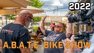 Bret Michaels helps Judge A.B.A.T.E. Bike Show (Indianapolis, IN)