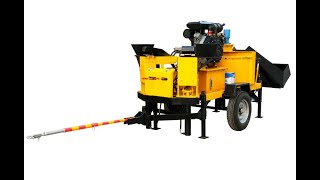 TWIN M7MI diesel type hydraulic interlocking soil brick making machine