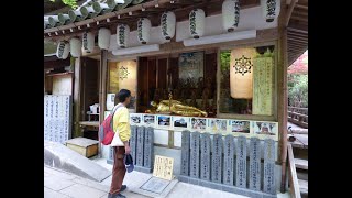 Daisho in Temple: 33 Transformations of Kannon Bodhisattva, Buddha in Nirvana & the Sixteen Arhats