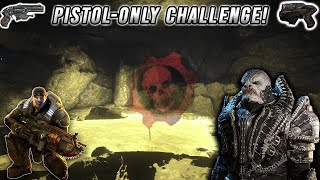 Can You Beat Gears of War with ONLY a Pistol? Insane Challenge Run