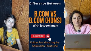 Decoding the Distinctions: B.Com vs B.Com (Hons.) Demystified Use |#bcom #bch