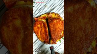 #viral Love Shape Yummy Breakfast 🤤🔥 #shorts #tranding #short #food #breakfast #breadrecipe