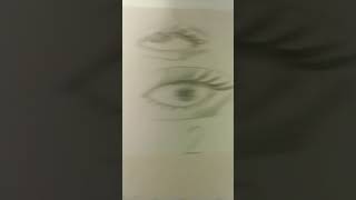 Guess my age on how i draw eyes 👀#loop #guess #eyes #drawing