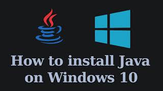 Installing Java on Windows