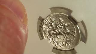 Second Punic War silver coinage returned graded by NGC