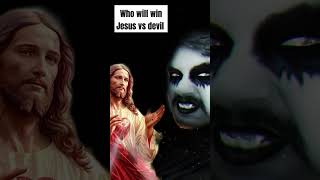 Who will win ? Jesus vs devil jesus vs ghost #god #jesus #fe #devil #ghost #youtubeshorts #shorts