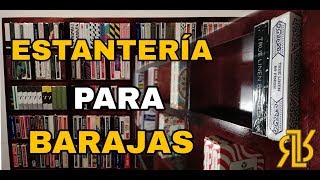 [TUTORIAL] Como hacer un ANAQUEL ó ESTANTERÍA PARA TUS BARAJAS //Rodry Lujan // COLLECTOR DECK