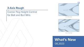 3-Axis Rough - Corner Peg Height Control for Ball and Bull Mills