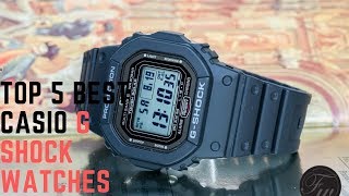 Top 5 Best Casio G Shock Watches Under $100 Buy now on amazon