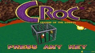 Croc: Legend of the Gobbos gameplay (PC Game, 1997)