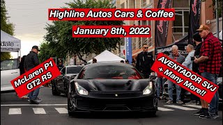 Highline Autos Cars and Coffee January 8, 2022