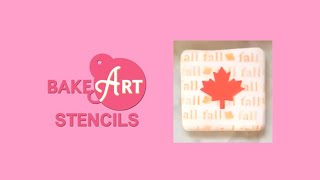 Festive Fall Leaf Cookies : How to Decorate with Cookie Stencils