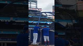 @mets Citi Field Batting Practice #mlbfamily #roadtrips #baseballkid #shorts #mets