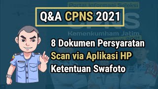 Q&A CPNS Kemenkumham 2021: Unggah 8 Dokumen Persyaratan dan Swafoto