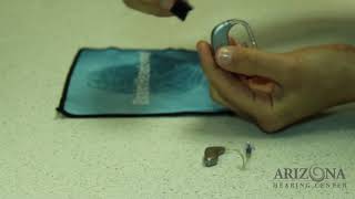 Cleaning a Hearing Aid