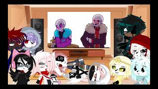 Sans Au reacts to random things || Valentines special || read descripcion first!!!