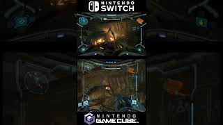 Metroid Prime Remastered Comparison #nintendo #metroid #gaming #viral #youtubeshorts