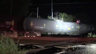 CSX 8823 Leads M337 West at Cherry Valley Il