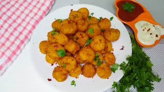 Quick Snack recipe | Garlic Potato Bites | Homemade instant recipe