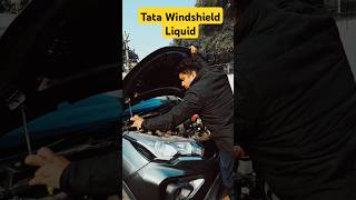 How to Pour Windshield Fluid in Tata Nexon 🚗💧 #TataNexon #CarTips #DIYMaintenance #shorts