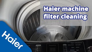 Haier HWM85-826 Automatic machine Filter Cleaning