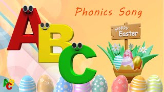 Easter Phonics Song for Toddlers | A for Apple | Phonics Sounds of Alphabet A to Z | ABC Phonic Song