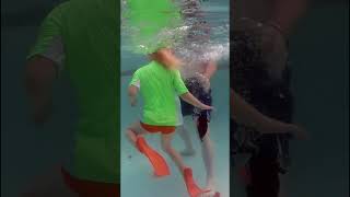 Popping a Balloon Underwater