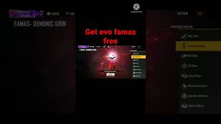 #freefire evo famas free #shorts