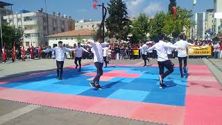 19 Mayıs Atatürk'ü anma gençlik ve spor bayramı İslahiye ilçesinde törenle kutlandı (Video 2)