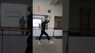 #ball #dance #steps for #rhythmicgymnastic