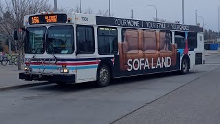 Calgary Transit 2005 New Flyer D40LF #7960 on Route 156 Aspen Woods 69 Street Station