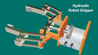 Hydraulic Robot Gripper