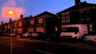 Dawn in Sholing , Sunday the 2nd of October 2011