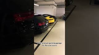 POV: a dream parking garage for Porsche lovers #porsche911gt3 #porsche911gt2rs #porsche #porsche911