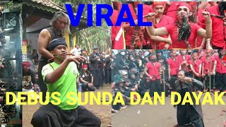 "ATRAKSI DEBUS || NYIE DENOK DAN KANG ZA || KOLABORASI SUKU DAYAK DAN SUKU SUNDA DI TANAH PASUNDAN"