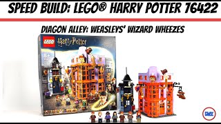 Speed Build: LEGO® Harry Potter 76422 Diagon Alley: Weasleys' Wizard Wheezes