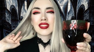 АСМР❤️ВАМПИРША НАКРАСИТ ТЕБЯ  ч. 2❤️ASMR❤️ The vampire will do makeup #асмр #асмрвидео #асмрзвукирта