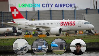 Early Morning | London City | Stunning Plane Spotting | ATC