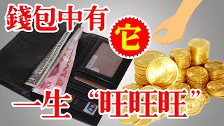 💰🤑💵 一旦錢包中放“此物”，一生財運滾滾，想不富都難