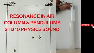 Resonance in Pendulums & Air column | Forced vibrations | Sound | Physics STD 10-11 Demo