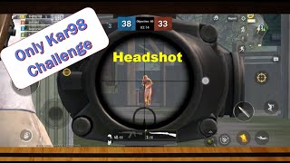 1 Bullet 2 Kills | Only Kar98 Challenge - TDM Gameplay | PUBG Mobile | Quivom Gaming