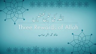 Three Rewards of Allah اللہ کی تین نعمتیں