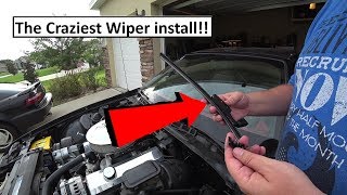 The Windshield wiper install that took 4 trips to the Parts store