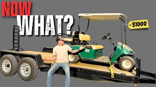 I Bought The CHEAPEST Golf Cart I Could Find...