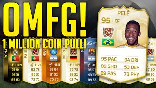 1 MILLION COIN PLAYER IN A PACK! EPIC LIVE REACTION! WE'VE DONE IT AGAIN! FIFA 15