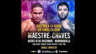 Uzcategui vs thompson,  solis vs ringondeaux,  maestre regresa