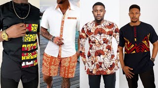 💯❤️‍🔥African Ankara Men Shirt Designs  #ankarafashion #fashion #outfit